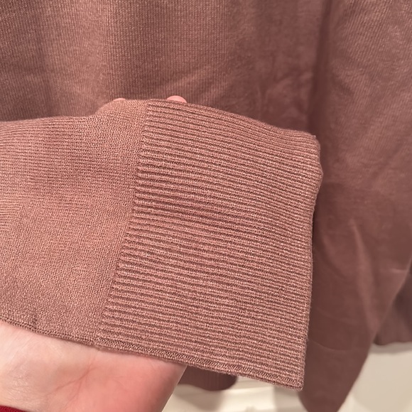 NWT Nutmeg Lillusory V-Neck Collared Sweater XL - Picture 7 of 16